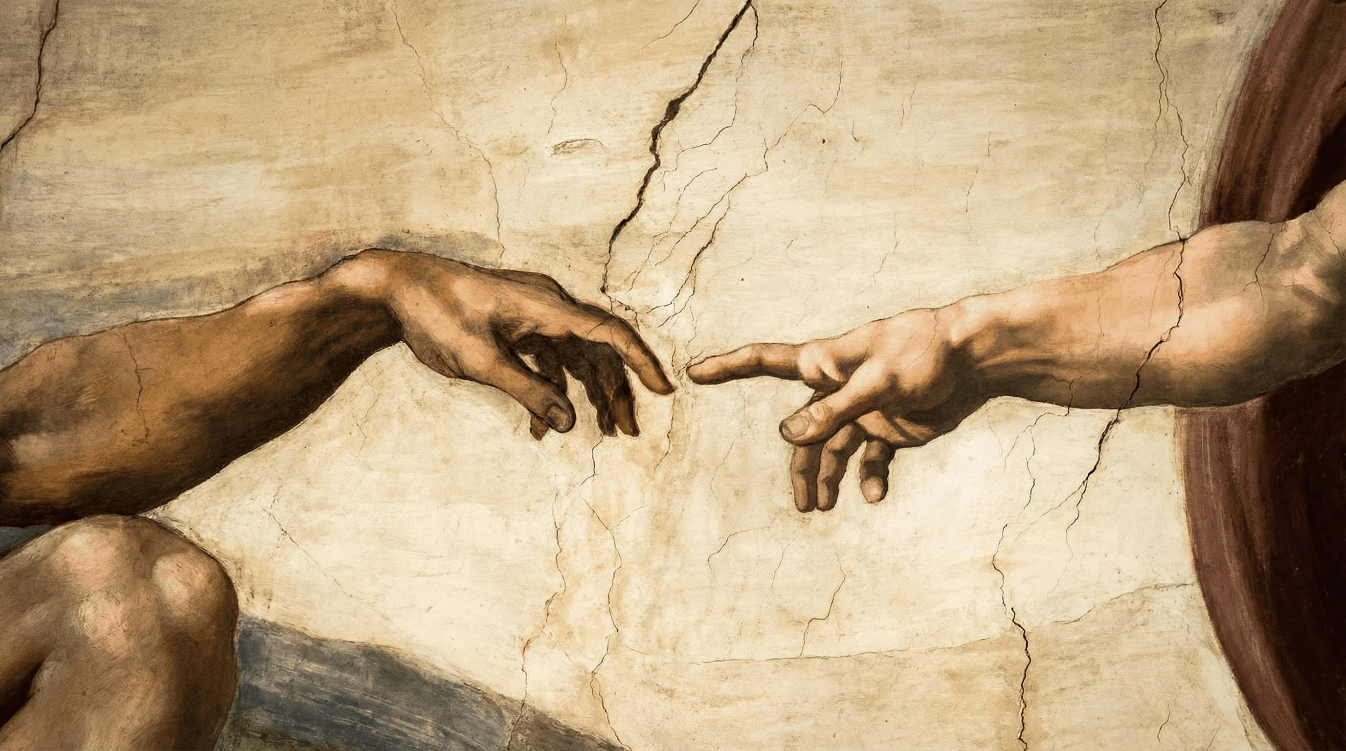 The fact that God is stretching out his hand means that he will always be there